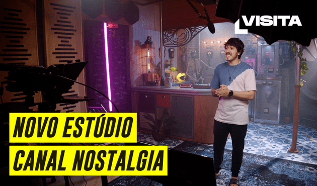 VISITAMOS O NOVO ESTÚDIO DO CANAL NOSTALGIA!